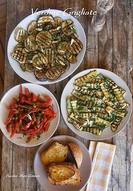 Pranzo nell'orto - Verdure Grigliate