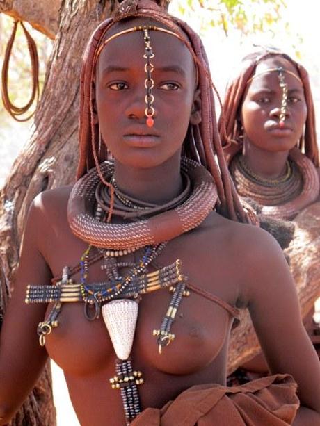 Villaggio himba, Namibia