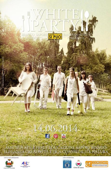 LOCANDINA, white Party a Lucca, 