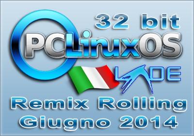 PCLinuxOS LXDE italiano Remix a 32 bit giugno 2014