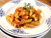 Penne integrali sugo tofu alla pizzaiola