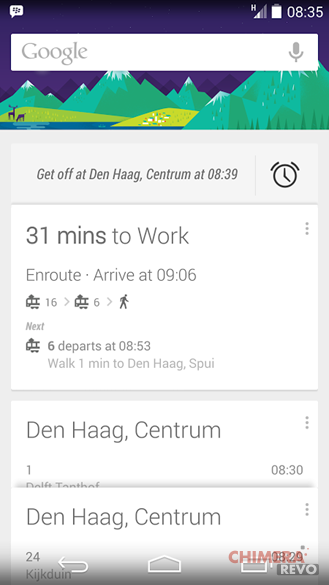 Google Now vi sveglia alla fermata desiderata!