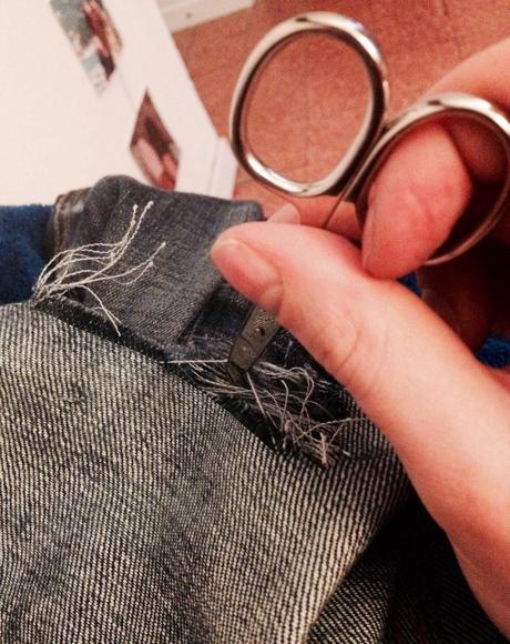 DIY: JEANS SHREDDATI, YES I DID IT!