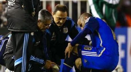 Palacio: infortunio con l'Argentina mette a rischio...