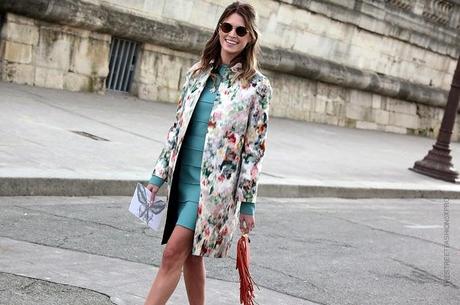 In the Street...Turquoise Green...Color verde acqua...For vogue.it