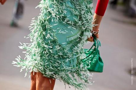 In the Street...Turquoise Green...Color verde acqua...For vogue.it