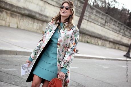 In the Street...Turquoise Green...Color verde acqua...For vogue.it