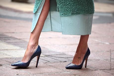 In the Street...Turquoise Green...Color verde acqua...For vogue.it