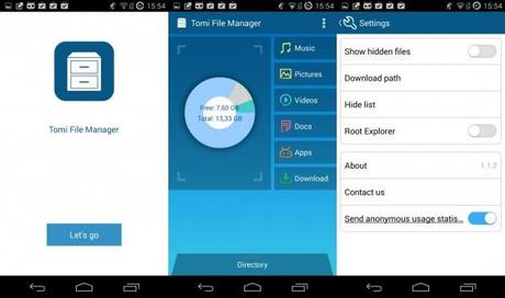 tomi file manager 600x355 Tomi File Manager: un file manager completo per Android applicazioni  play store google play store 