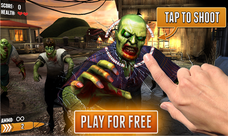  GunFinger   lo shooter ammazza zombie arriva su Windows Phone !