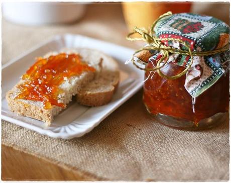 Marmellata arance amare e fiori di sambuco