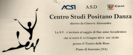 Centro Studi Positano Danza: Il saggio