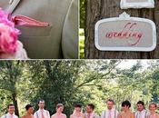 romantic pink farm wedding