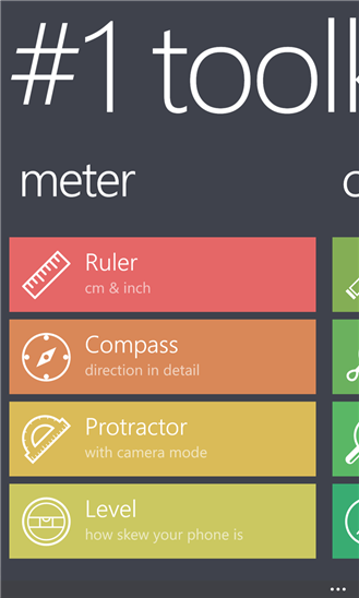  #1 ToolKit   un coltellino svizzero di utility per Windows Phone 8
