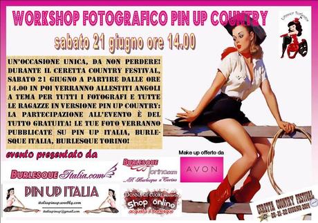 Pin Up Country al Ceretta Country Festival in provincia di Torino!