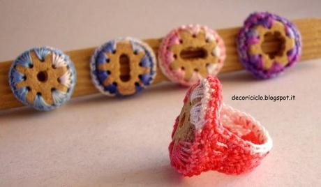 Anelli di sughero e cotone, seconda versione