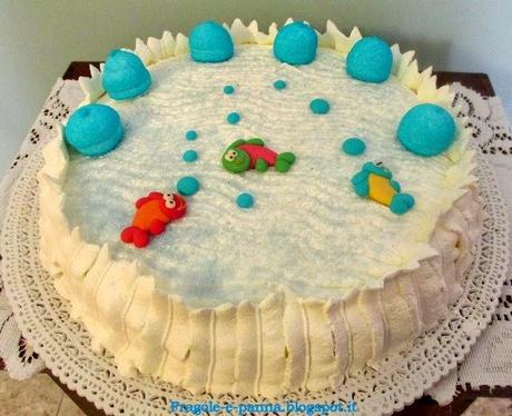 Torta di compleanno per un bambino amante del mare...