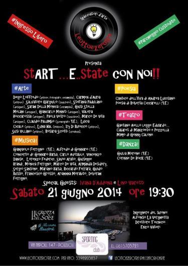 StART..Estate con noi! - Gran Gala' dell Associazione Culturale Leottoezerotre - Spacciatori d arte