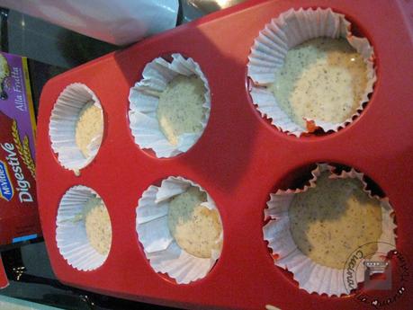 Muffin ripieni di biscotti McVitie's Digestive alla Frutta