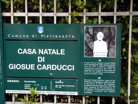 Valdicastello - Casa natale di Giosuè Carducci