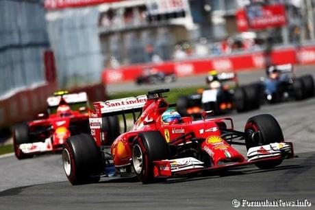 Fernando Alonso Ferrari F14T