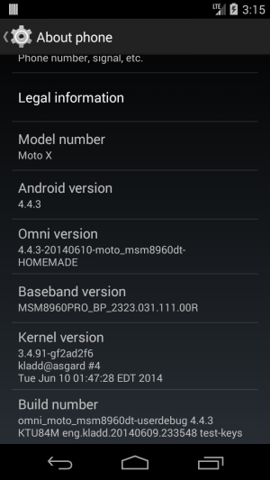 motorola moto x omnirom 300x533 Motorola Moto X: arriva il porting della custom rom OmniROM  smartphone  Motorola Moto X Moto X 
