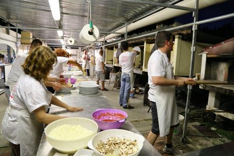 alla Sagra della Pizza di Ponte a Egola