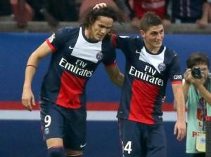 Cavani e Verratti potrebbero essere due protagonisti del mondiale in Brasile