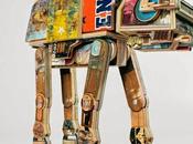 AT-AT fatto riciclando degli skateboard