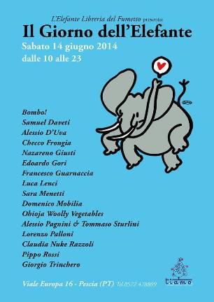 Il giorno dellElelfante Sabato 14 giugno: Il Giorno dellElefante a Pescia (PT)