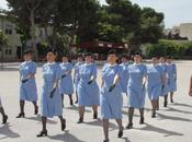 Trapani/ Reggimento Bersaglieri. L’addestramento delle allieve della Croce Rossa italiana