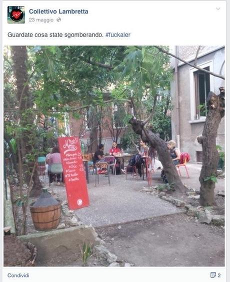 La peggio gioventu’: i residenti a colpi di gavettoni di piscio di maiale contro i concerti del Lambretta e gli affari in nero del centro”social” bar abusivo e