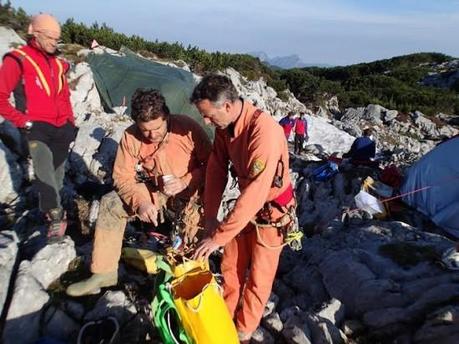 Tecnici CNSAS in azione in Baviera