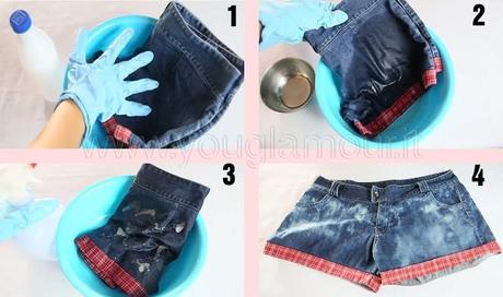 DIY: jsplatter bleach jeans