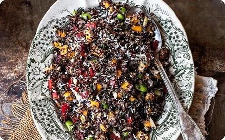 One girl in the kitchen la ricetta vegan della California Quinoa Salad