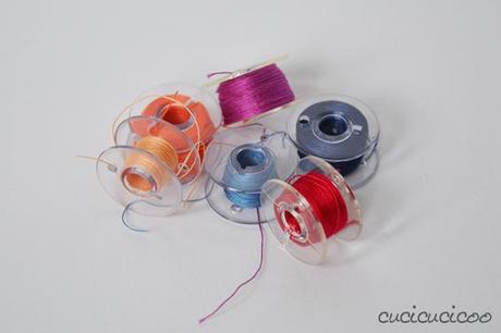 Learn to Machine Sew, Lesson 2: Fabric and Must-Have Notions - bobbins