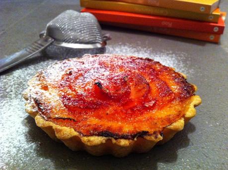 CROSTATA CON MARMELLATA DI ARANCE AMARE, CREMA PASTICCERA E ARANCE TAROCCO