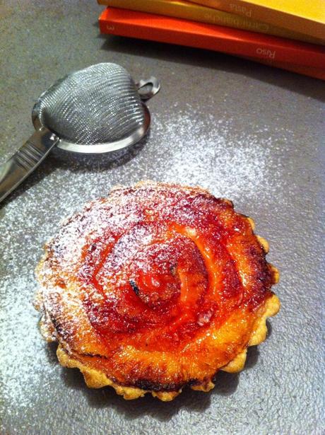 CROSTATA CON MARMELLATA DI ARANCE AMARE, CREMA PASTICCERA E ARANCE TAROCCO