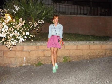 outfit post, must have pe 14, saucony jazz, gypsy bag, rise-up gioielli