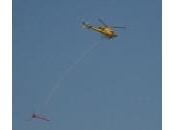 Menfi, volo l’elicottero “Geo radar” alla ricerca rifiuti radioattivi