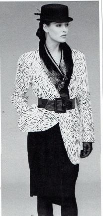 Mario Valentino 1985 - Collezione autunno inverno - Foto Bob Krieger