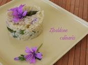 Risotto asparagi malva