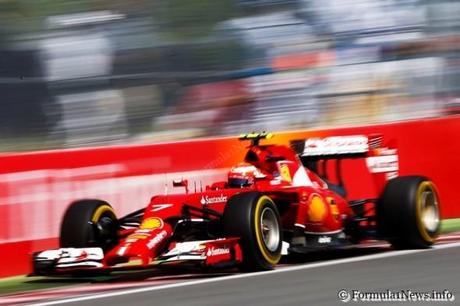 Kimi Raikkonen Ferrari F14T