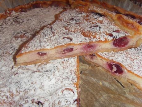 CROSTATA DI RICOTTA E CILIEGIE