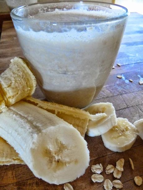 Smoothie banana e avena