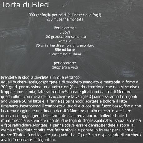 Torta di Bled