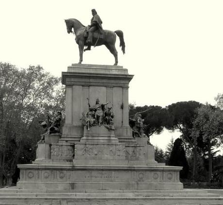 Emilio Pasquale Gallori - Monumento a Garibaldi sul Gianicolo - Roma