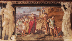 Annibale Carracci La costruzione della nave Argo