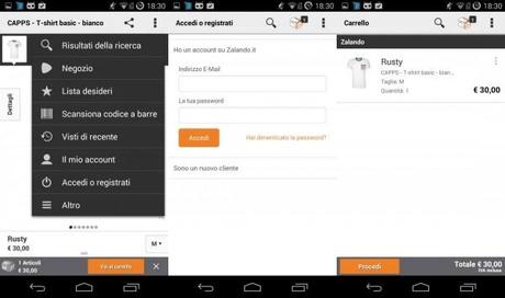 zalando shopping 4 600x355 Zalando Shopping: effettuare acquisti sul noto ecommerce tramite unapplicazione Android applicazioni  play store google play store 