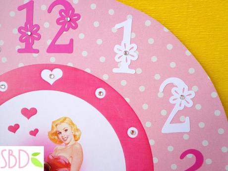 Tutorial Orologio da parete Pinup - Pinup DIY Wall Clock